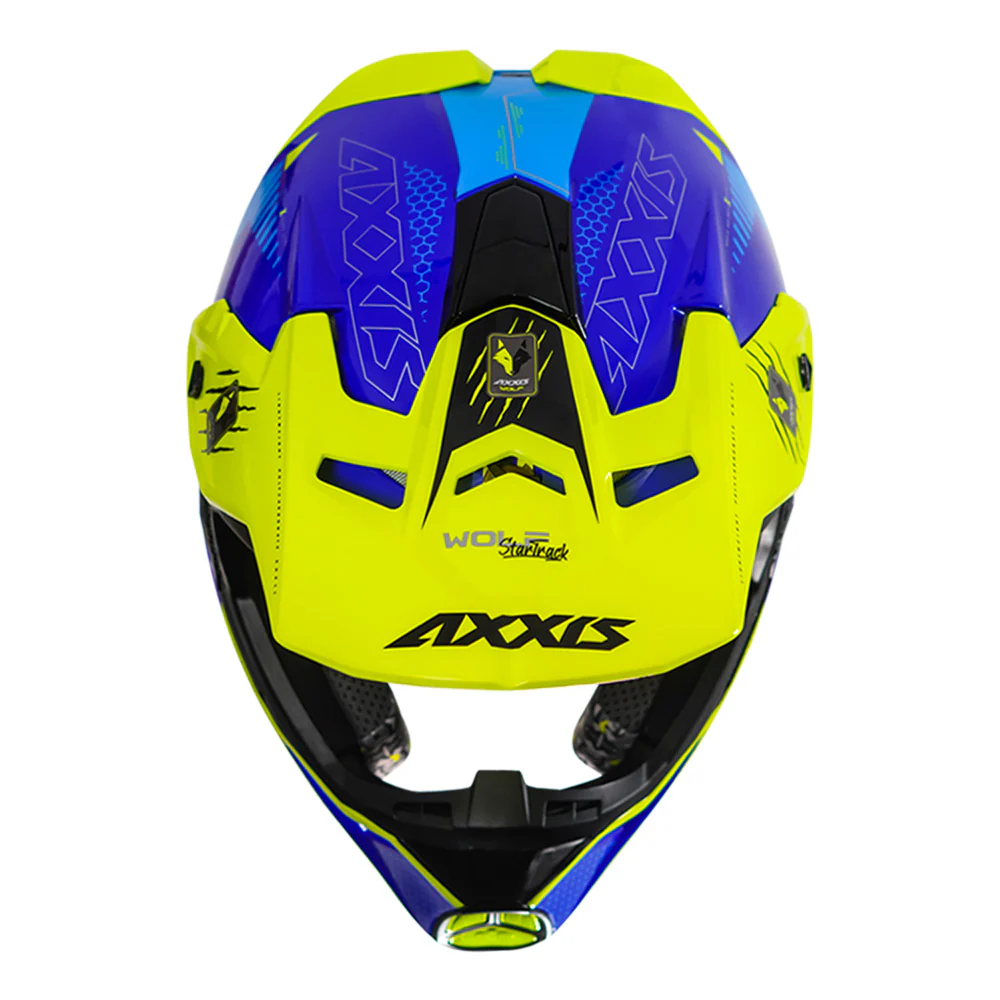 Axxis Wolf Star Track Motocross Helmet - Image 3