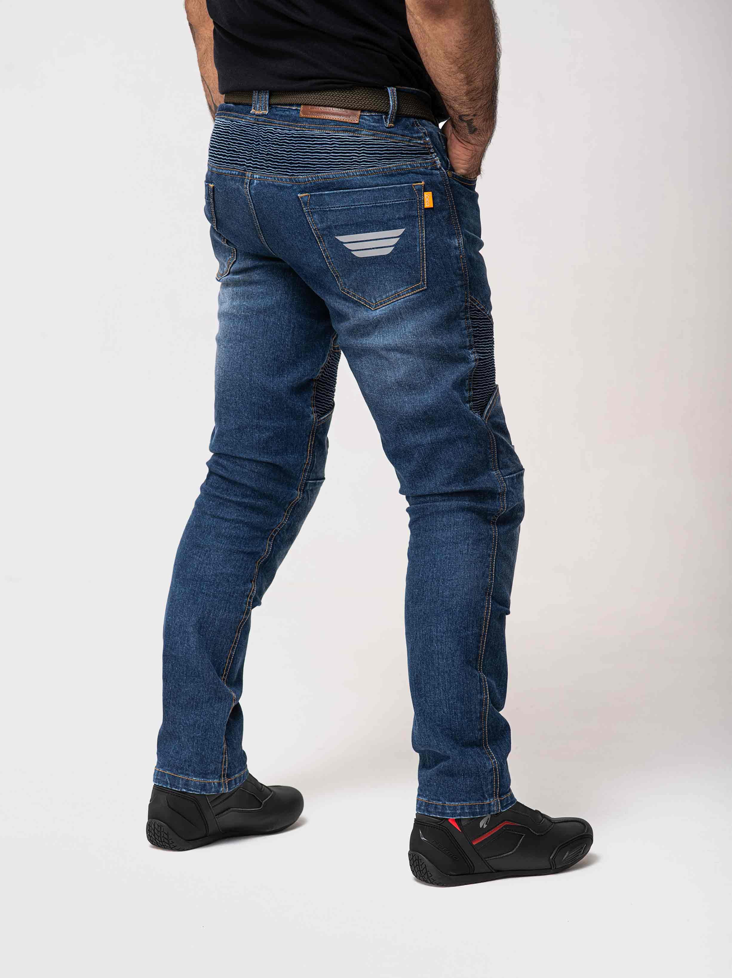Bikeratti Steam Men's Motorcycle Jeans - Image 3