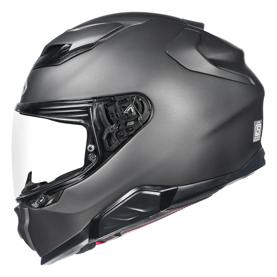 HJC F71 (F7X) Semi-Flat Titanium Helmet - Image 5