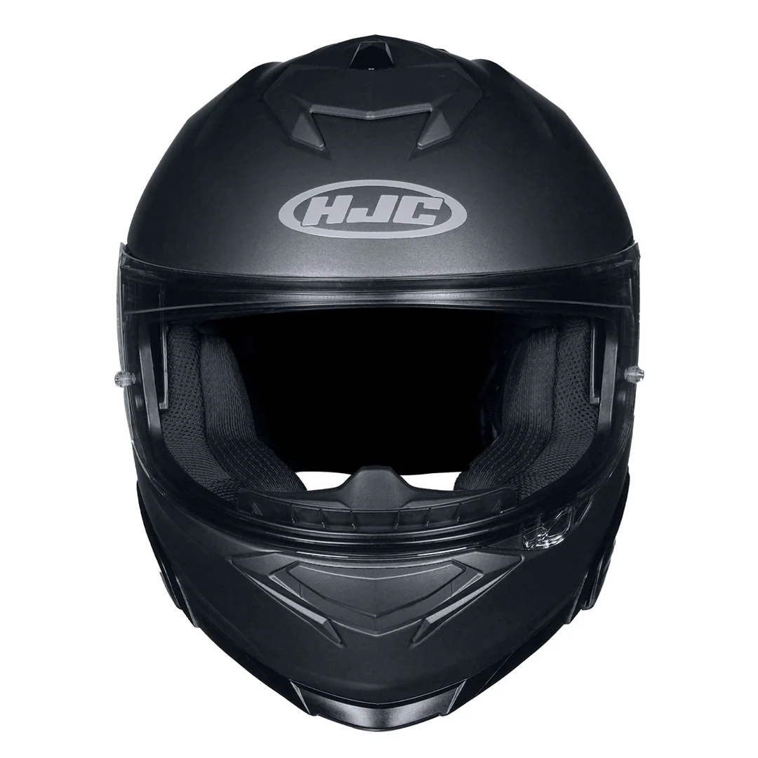 HJC I71 Semi-Flat Black Helmet - Image 3
