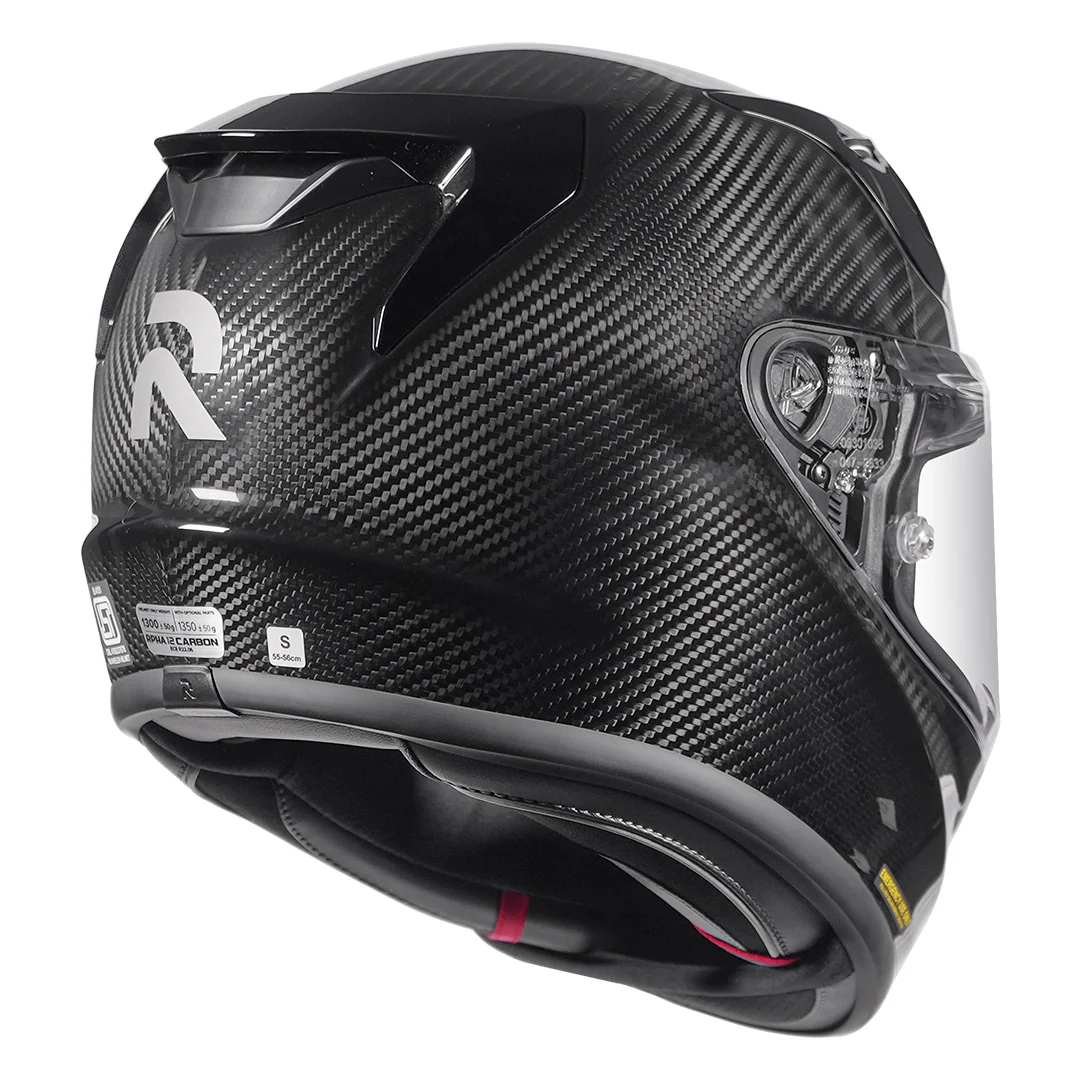 HJC RPHA 12 Carbon Solid Helmet - Image 4