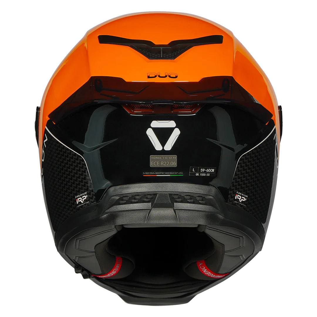 Korda Icon Duo Helmet (Orange) - Image 5