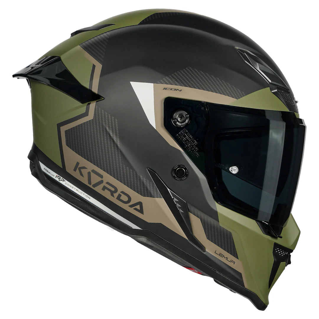 Korda Icon Lemur Helmet (Military Green) - Image 2