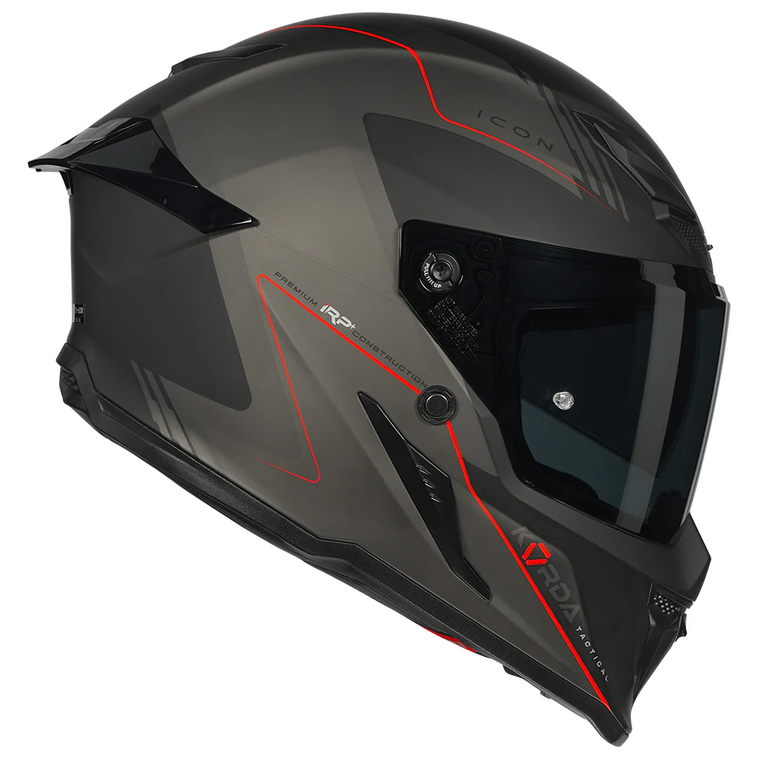 Korda Icon Nero Helmet (Red) - Image 3