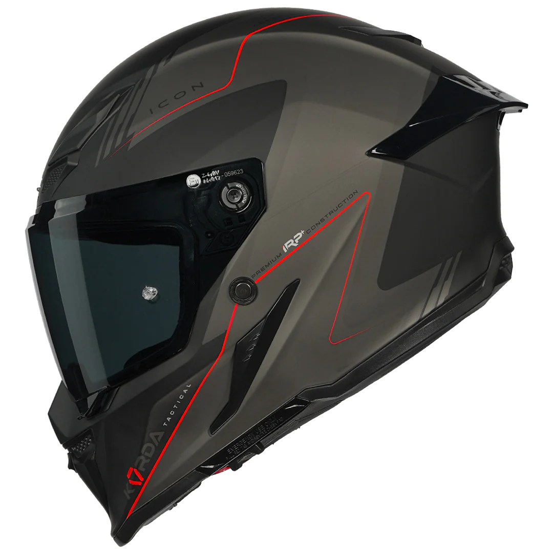 Korda Icon Nero Helmet (Red) - Image 5