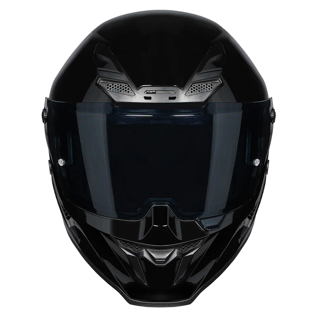 Korda Icon Solid Gloss Black Helmet - Image 3
