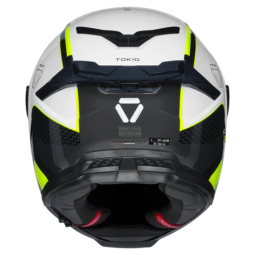 Korda Icon Tokio Helmet (Fluorescent Yellow) - Image 4