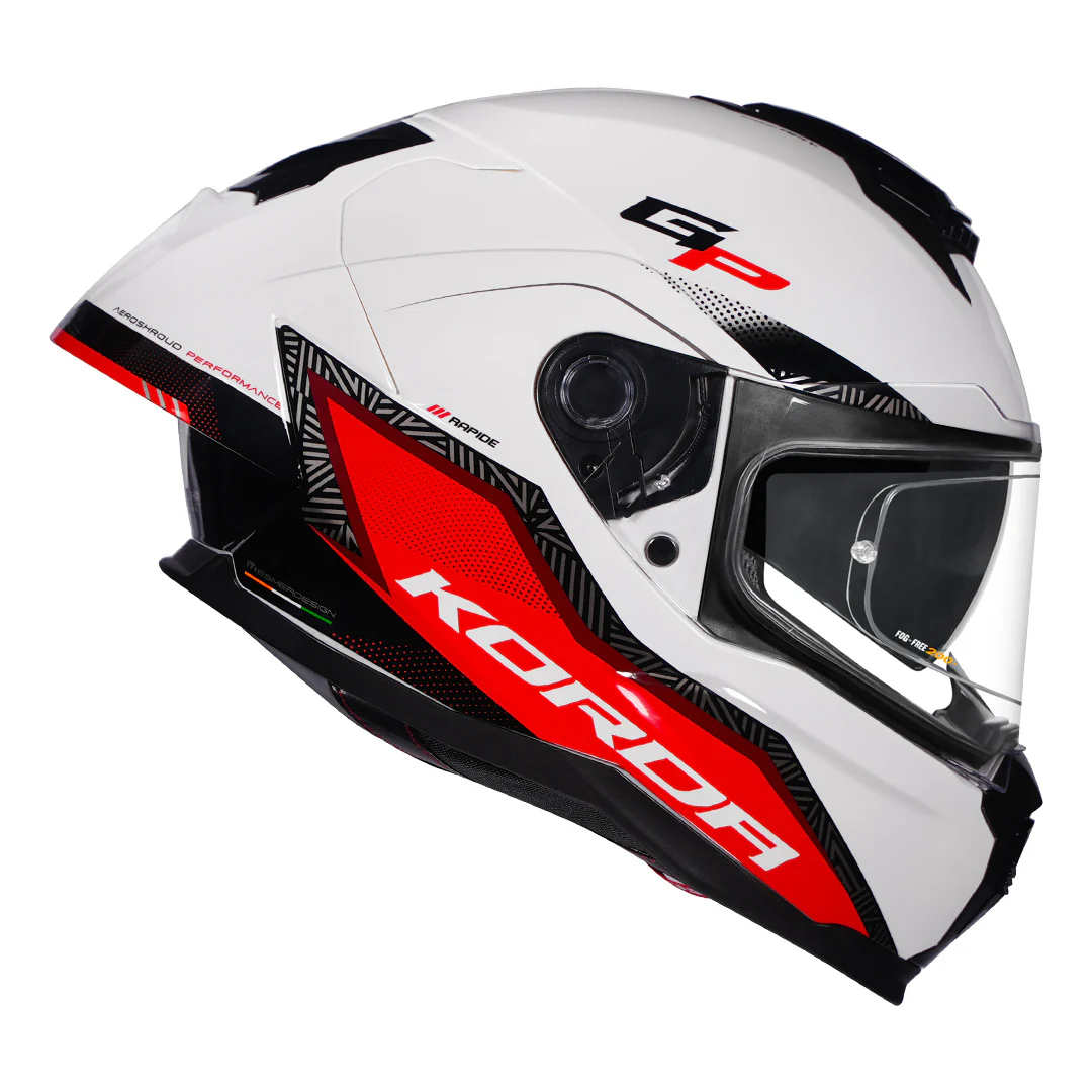 Korda Sonic GP Rapide Helmet (Red) - Image 2
