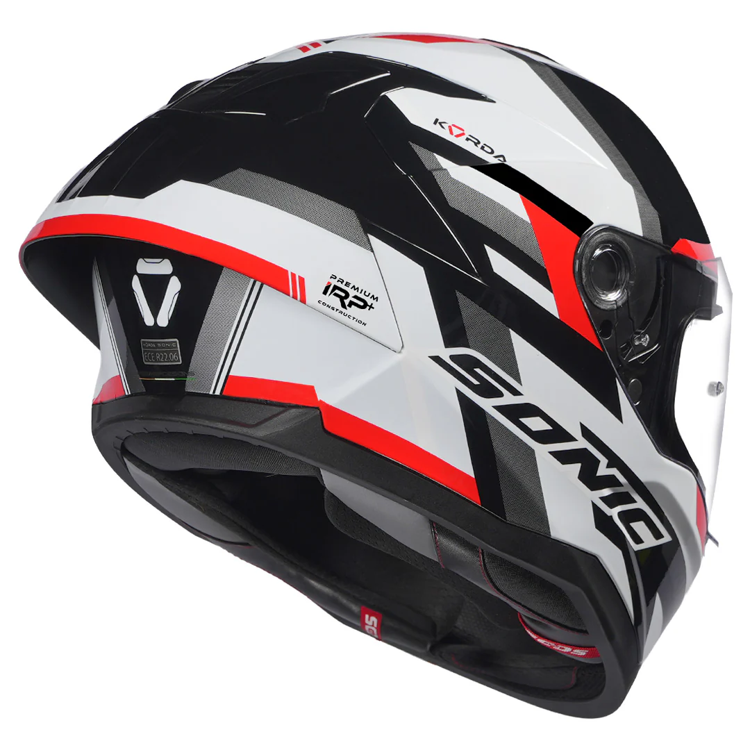Korda Sonic GP Moze Helmet (Red) - Image 6