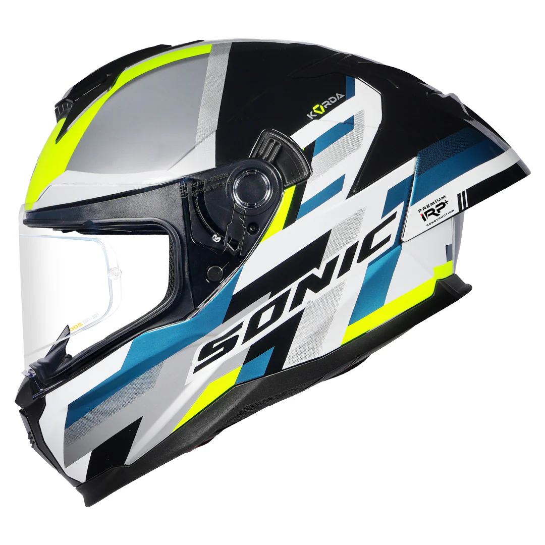 Korda Sonic GP Moze Helmet (Fluorescent yellow) - Image 5