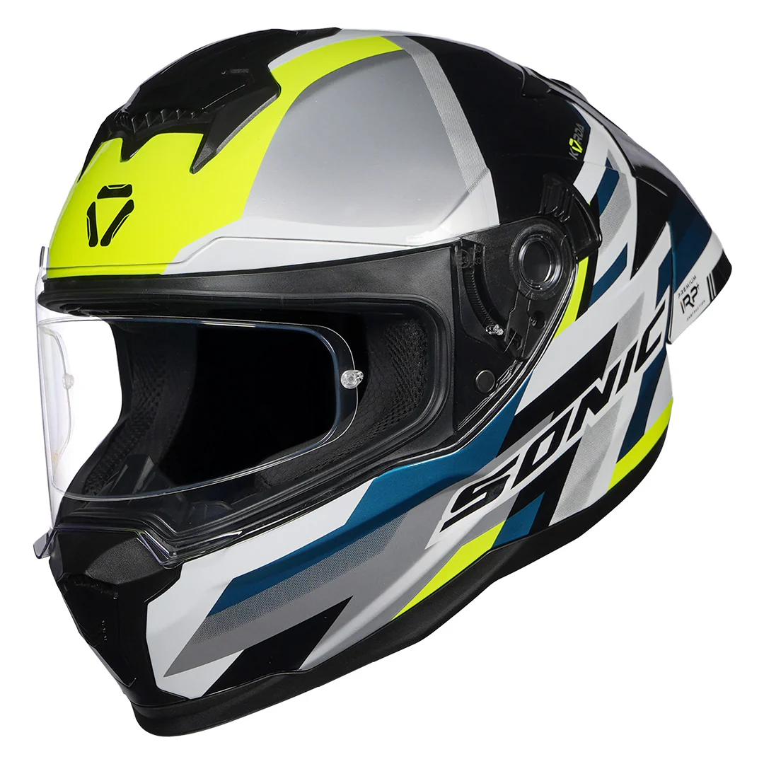 Korda Sonic GP Moze Helmet (Fluorescent yellow) - Image 7