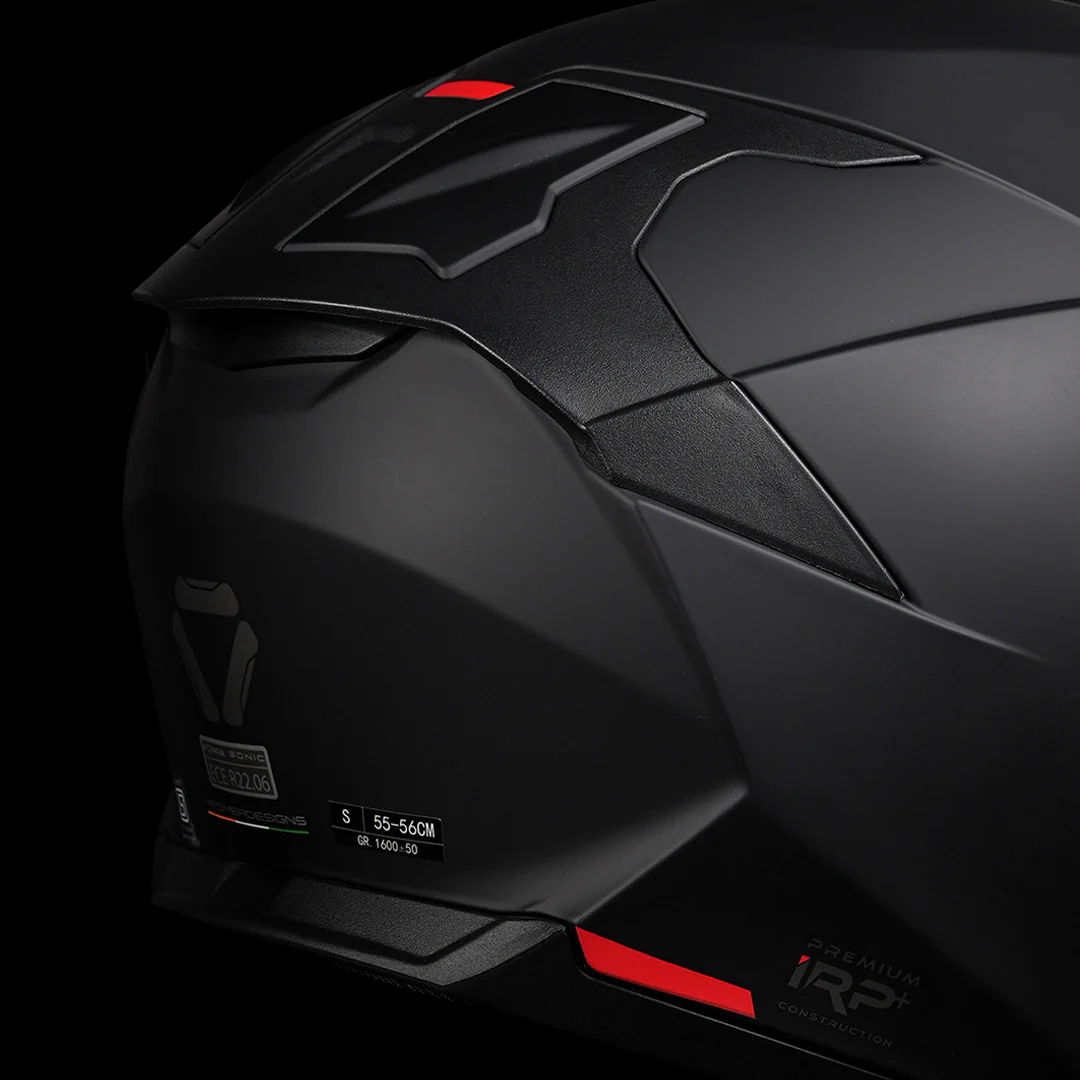 Korda Sonic GP Moze Helmet (Red) - Image 12
