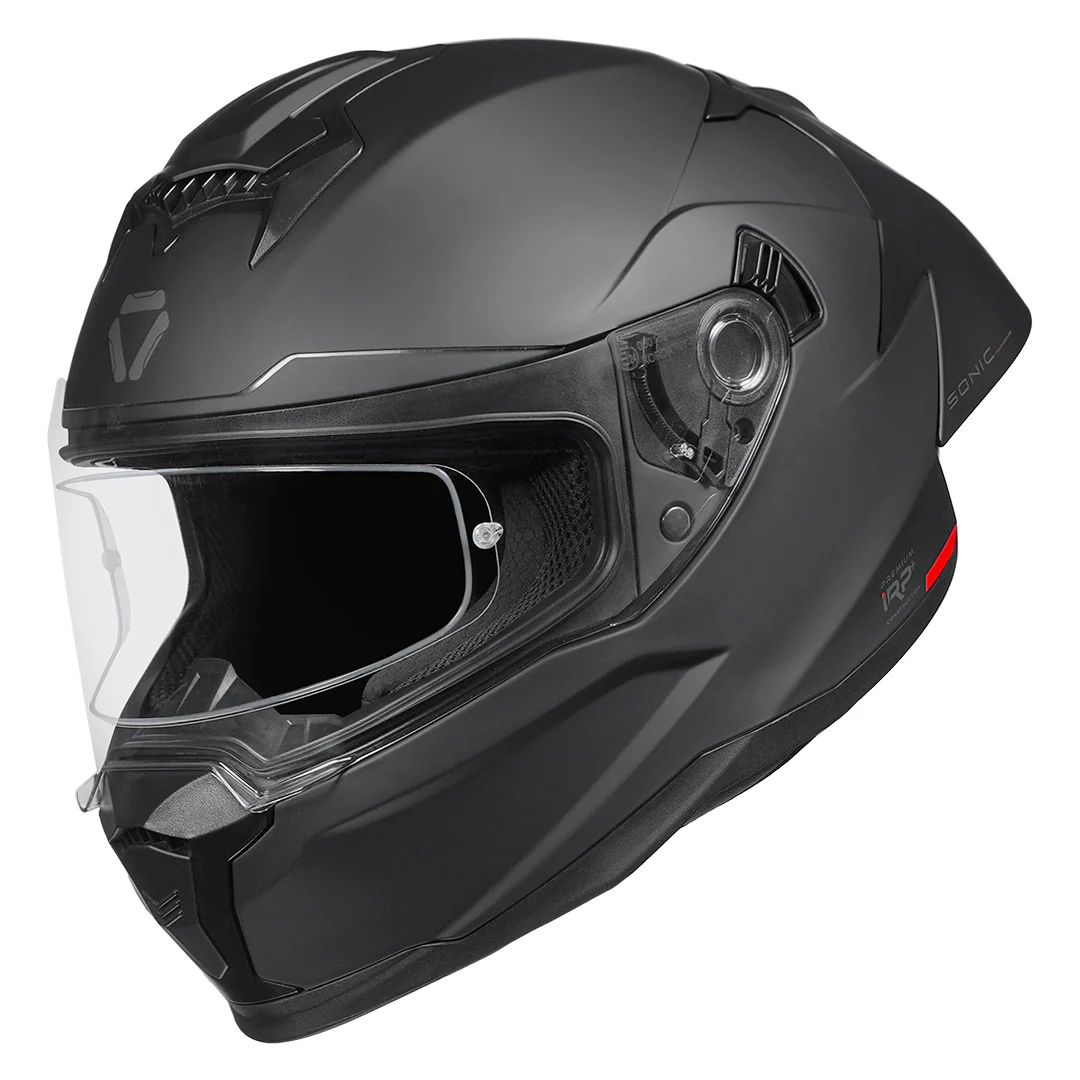 Korda Sonic GP Solid Matt Black Helmet - Image 10