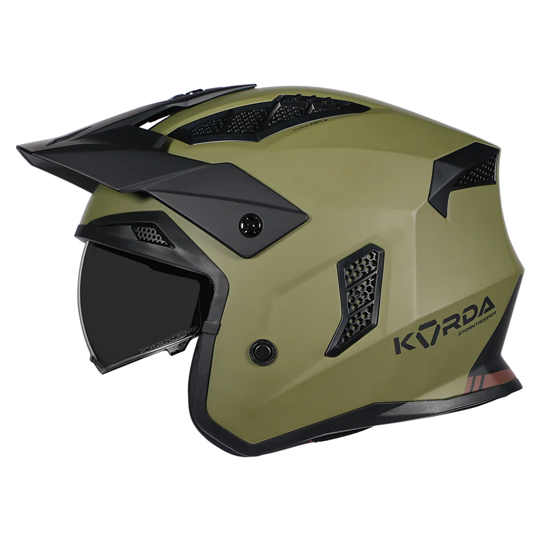 Korda StormTrooper Solid Helmet (Olive Green) - Image 3