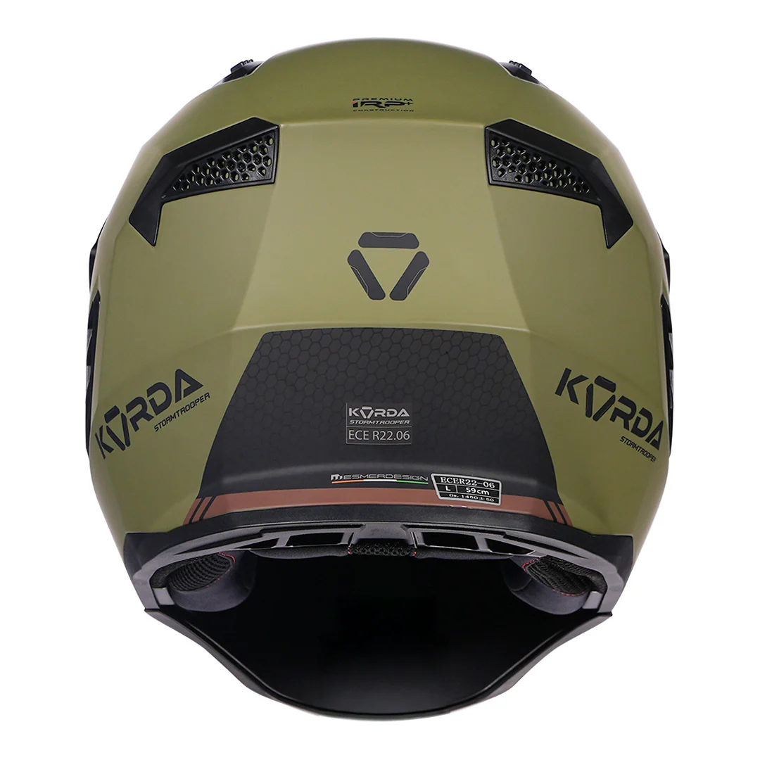 Korda StormTrooper Solid Helmet (Olive Green) - Image 7