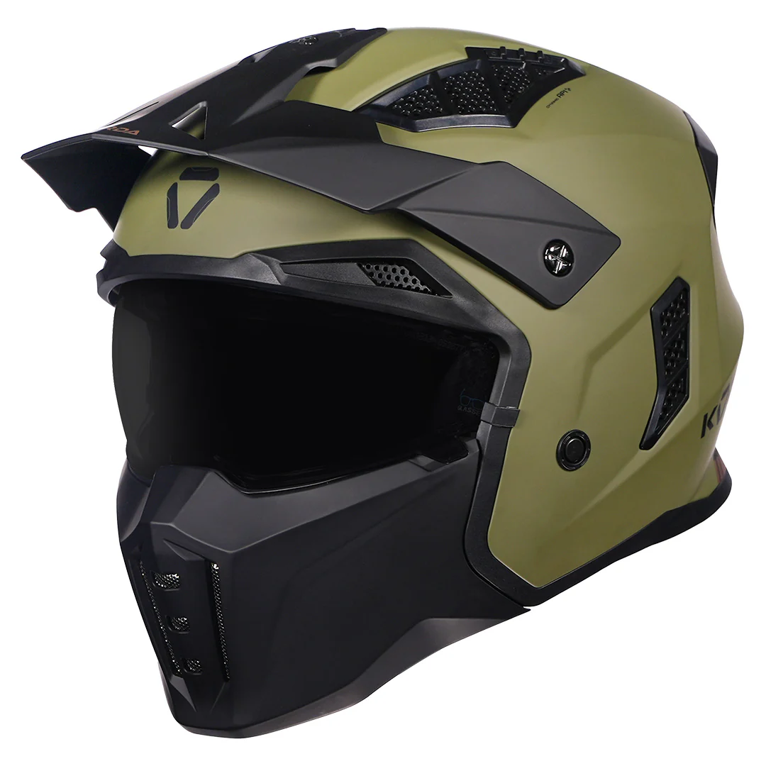 Korda StormTrooper Solid Helmet (Olive Green) - Image 8