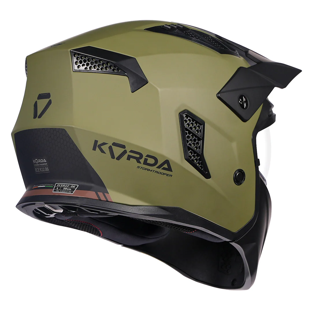 Korda StormTrooper Solid Helmet (Olive Green) - Image 9