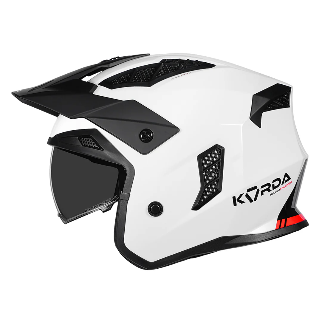 Korda StormTrooper Solid Helmet (White) - Image 3