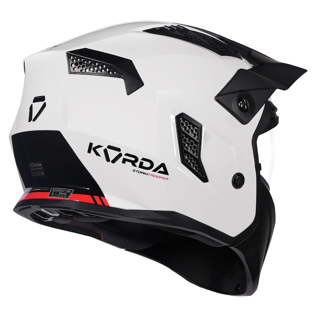 Korda StormTrooper Solid Helmet (White) - Image 9