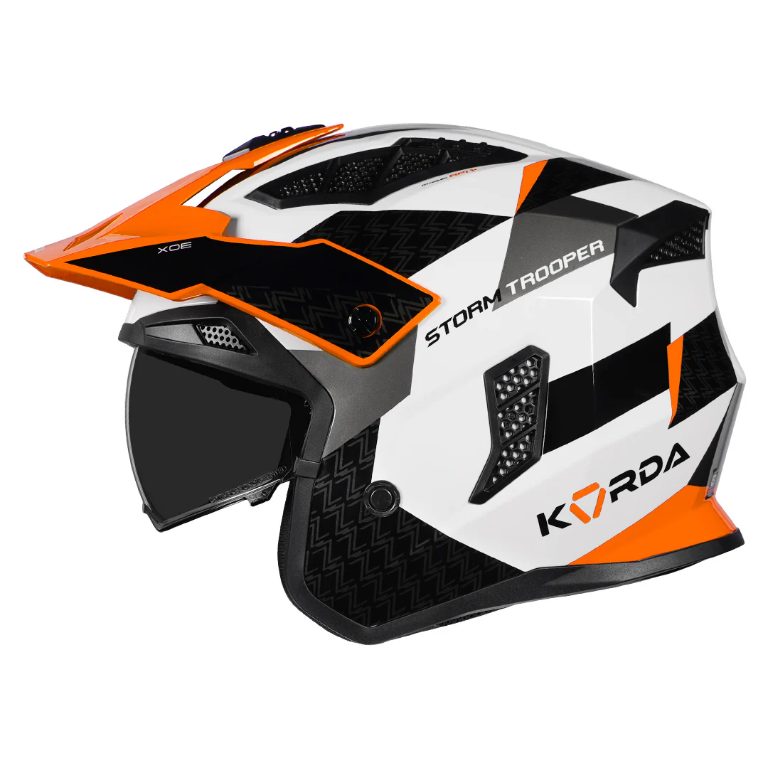 Korda StormTrooper Xoe Helmet (Fluorescent Orange) - Image 3