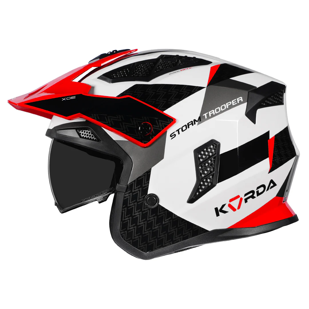 Korda StormTrooper Xoe Helmet (Red) - Image 3