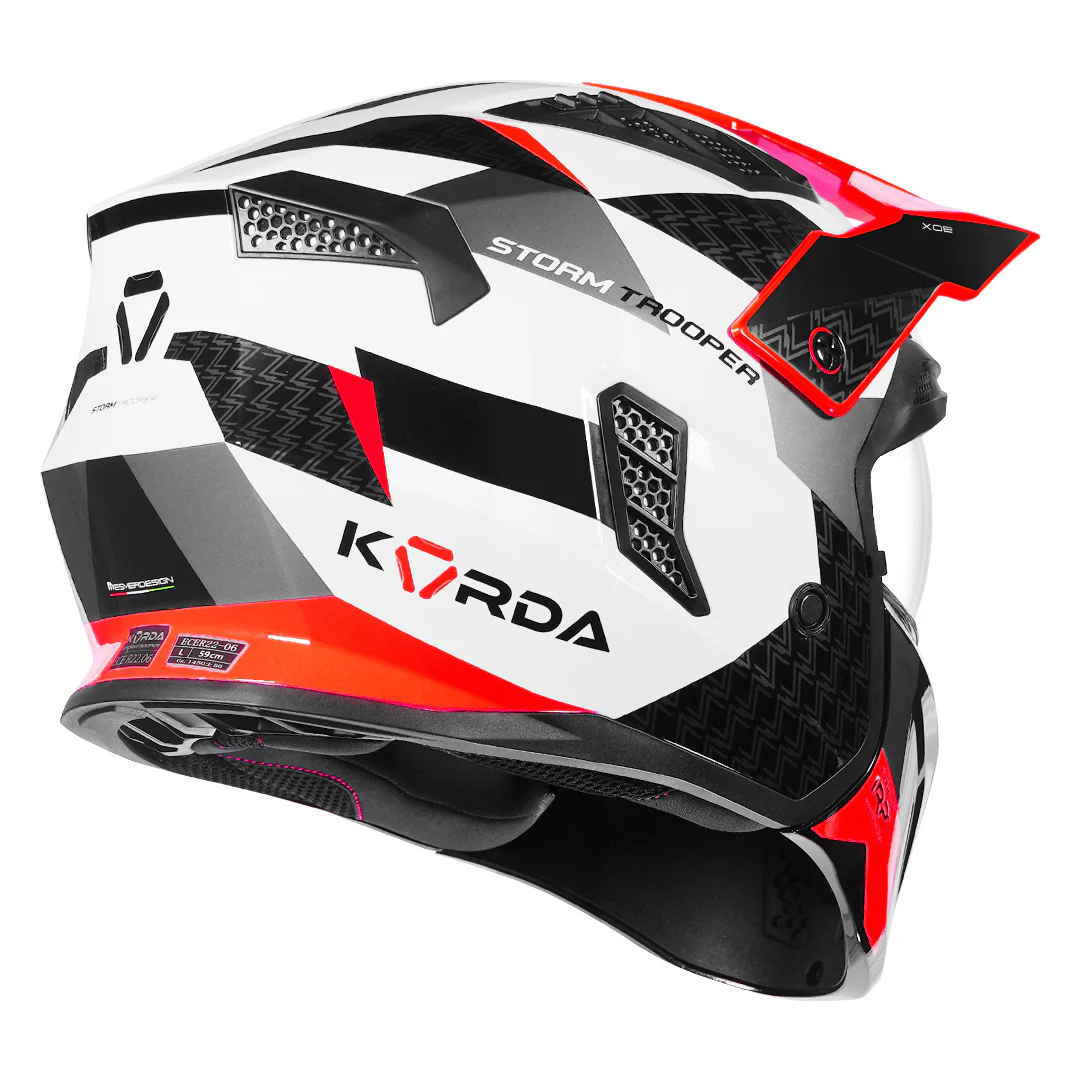 Korda StormTrooper Xoe Helmet (Red) - Image 8