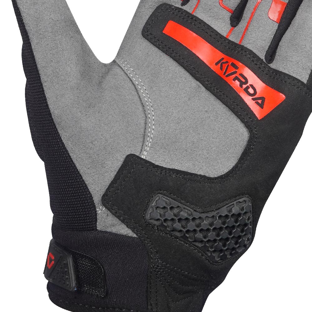 Korda Stunt Short Cuff Riding Gloves - Image 4