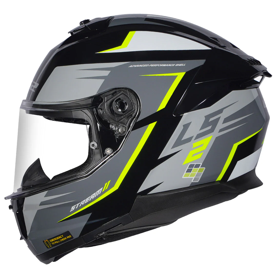 LS2 FF320 Stream 2 Meteor Helmet - Image 12