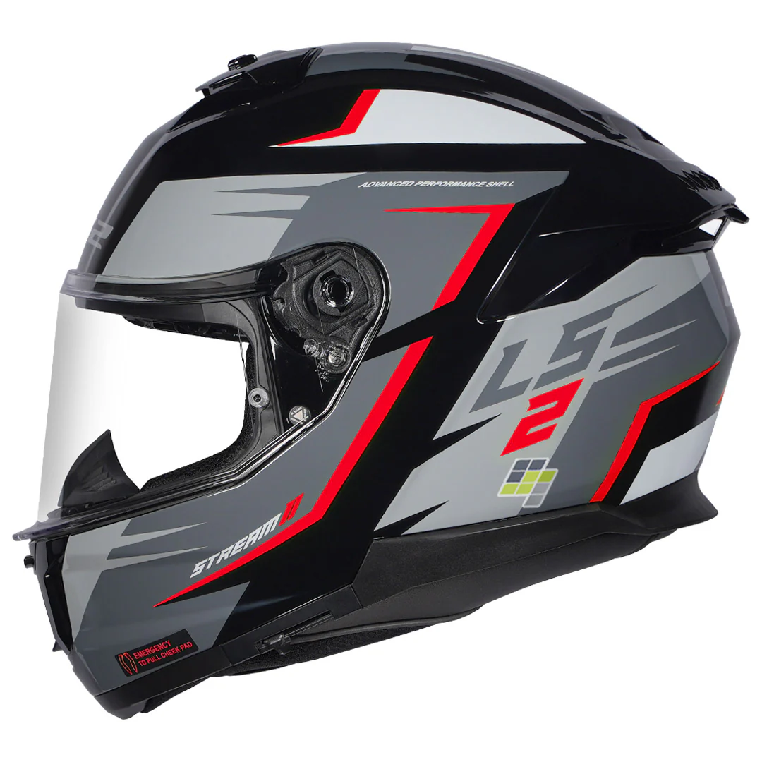 LS2 FF320 Stream 2 Meteor Helmet - Image 16