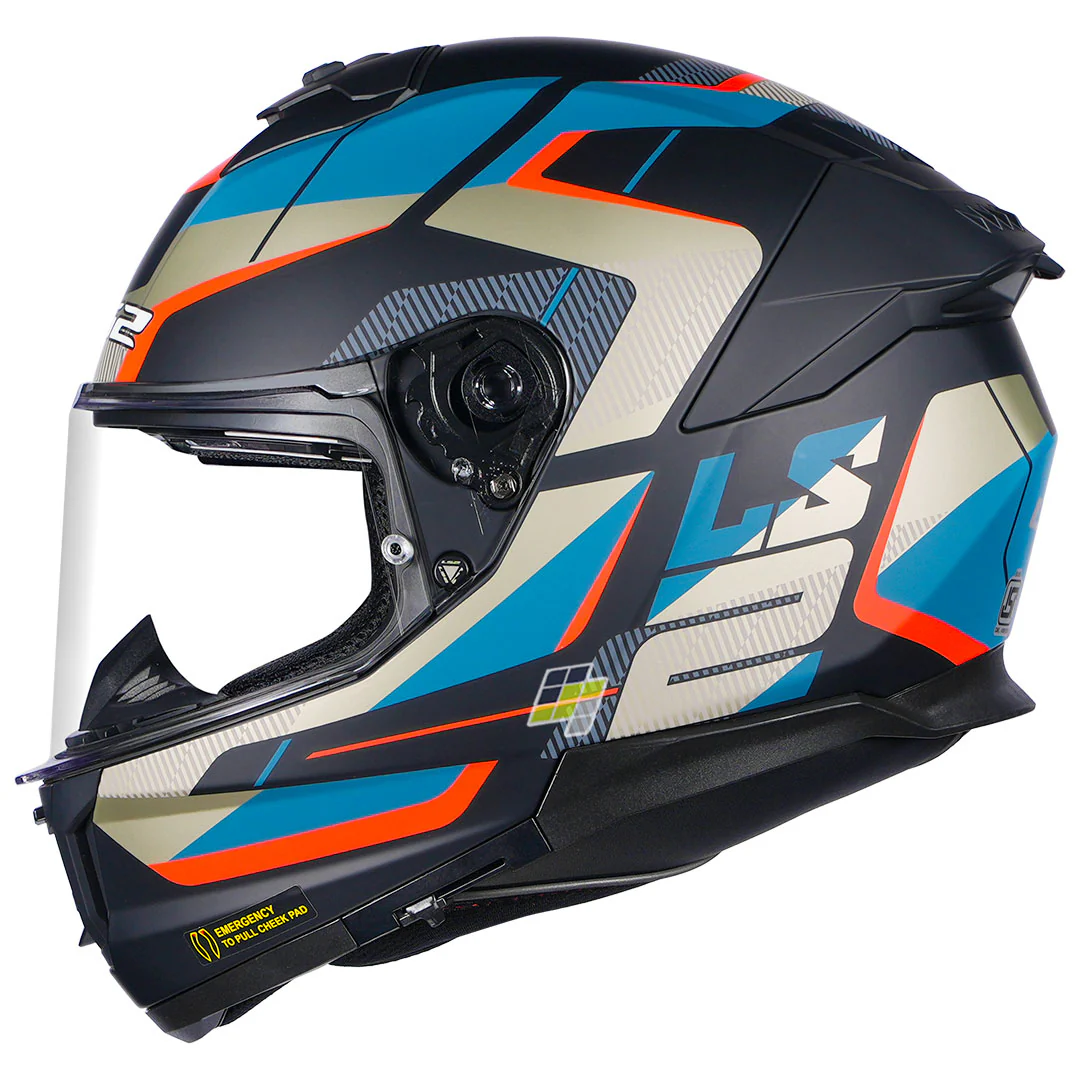 LS2 FF320 Stream 2 Road Helmet - Image 4