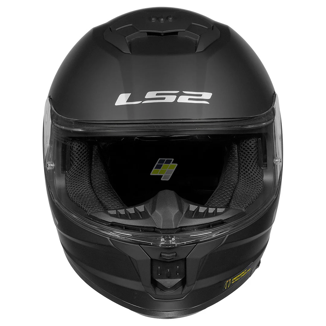 LS2 FF320 Stream 2 Solid Matt Black Helmet - Image 2