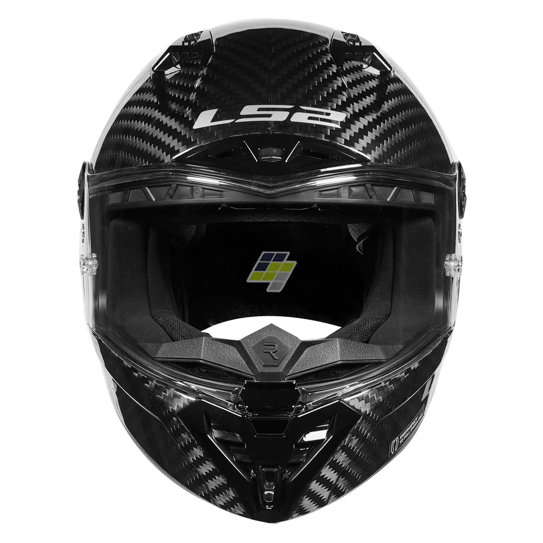 LS2 FF805 Thunder Carbon GP Aero Helmet - Image 2