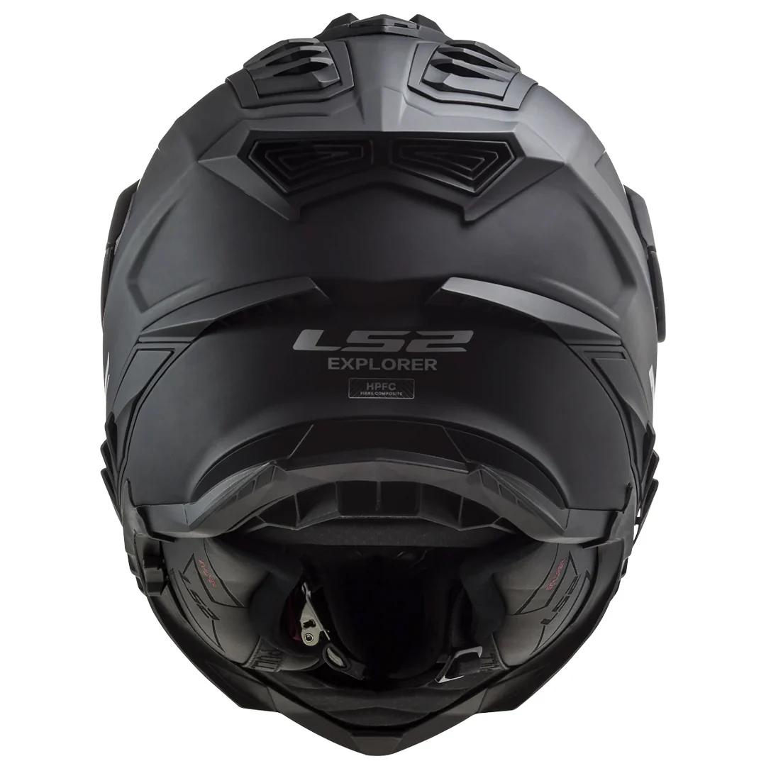 LS2 MX701 Explorer Solid Dual Sport Helmet - Image 5