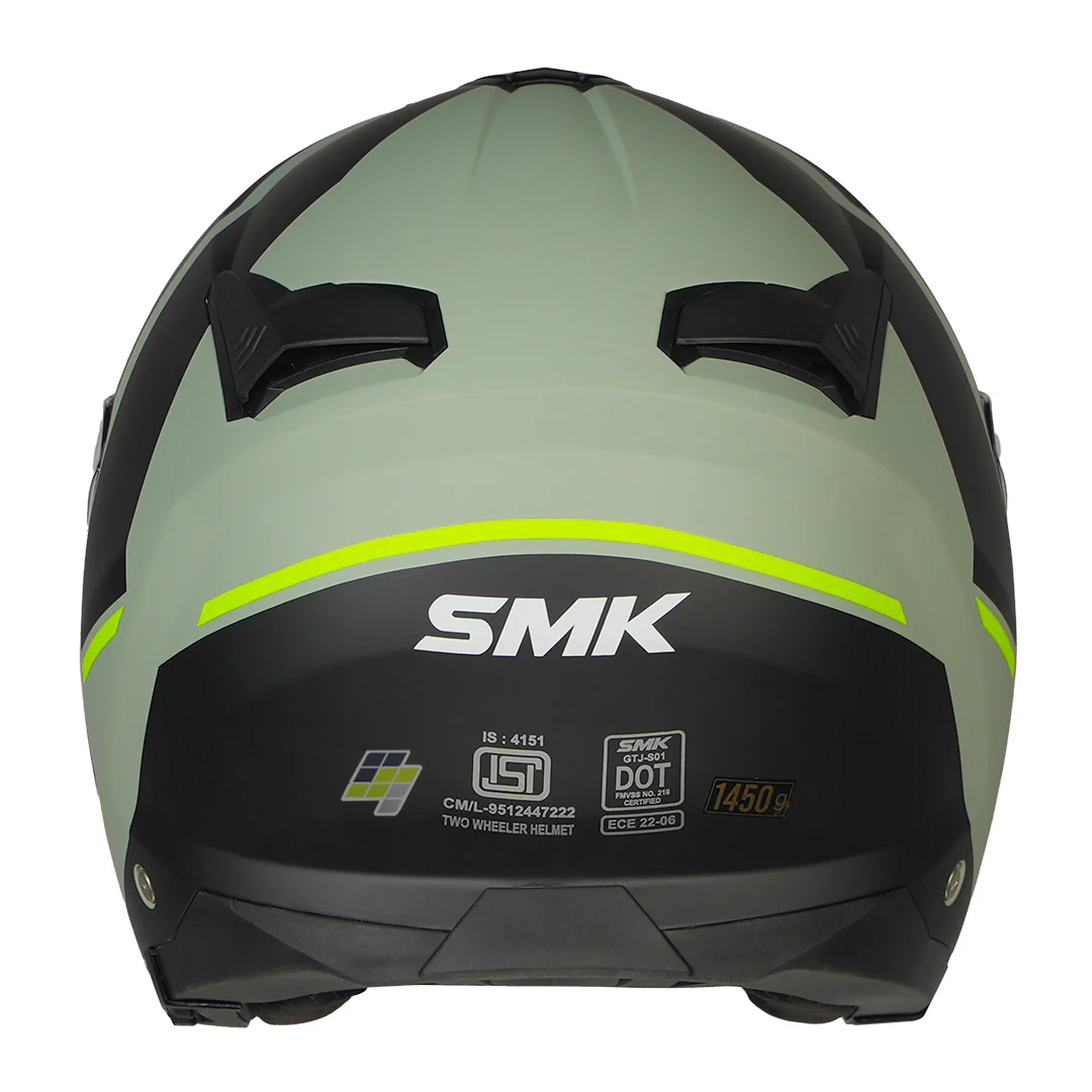 SMK GTJ Rover Open Face Helmet - Image 4
