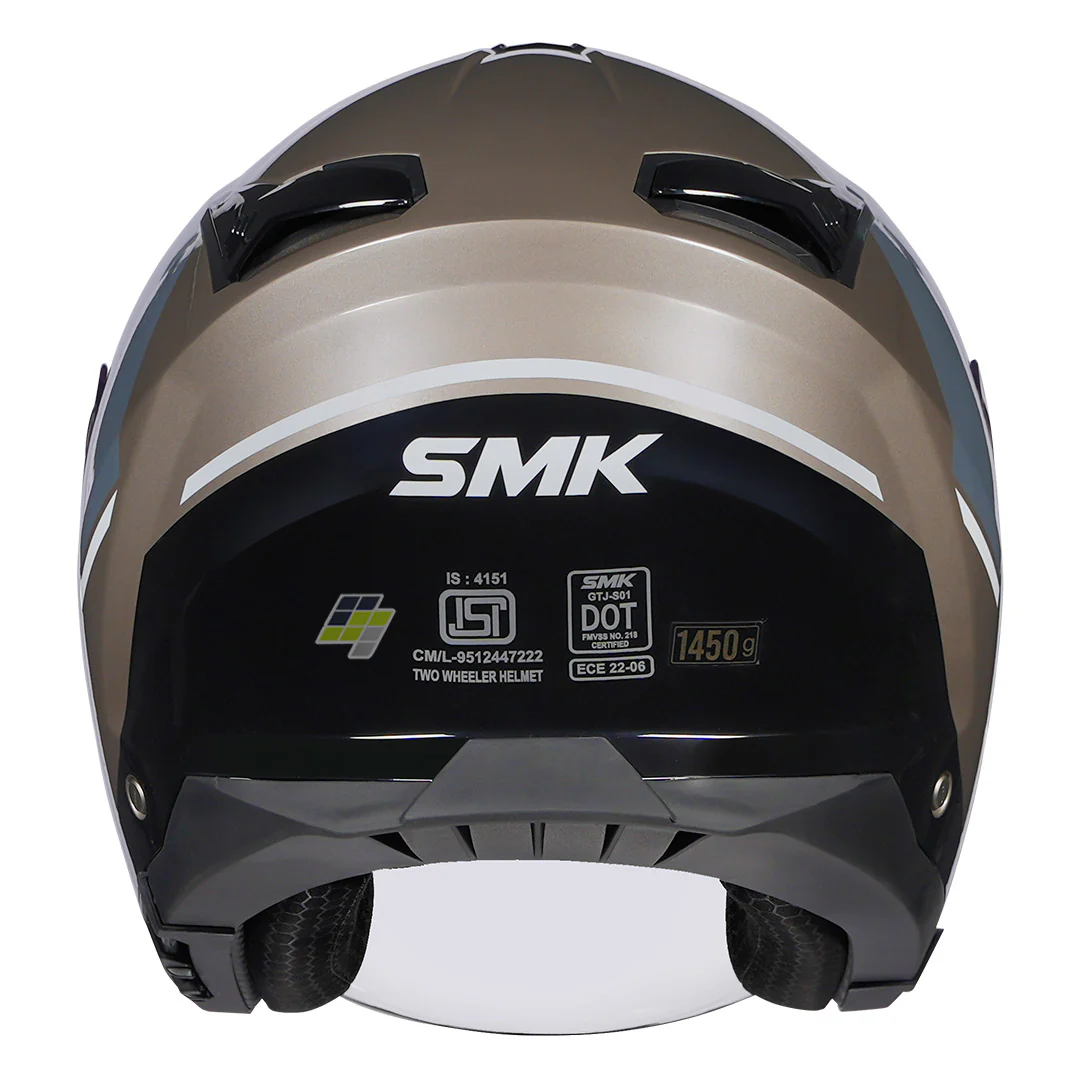SMK GTJ Rover Open Face Helmet - Image 8