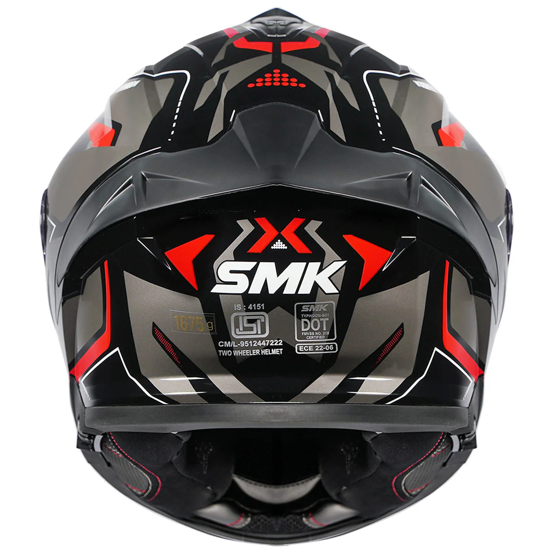 SMK Typhoon Azonix Helmet - Image 3