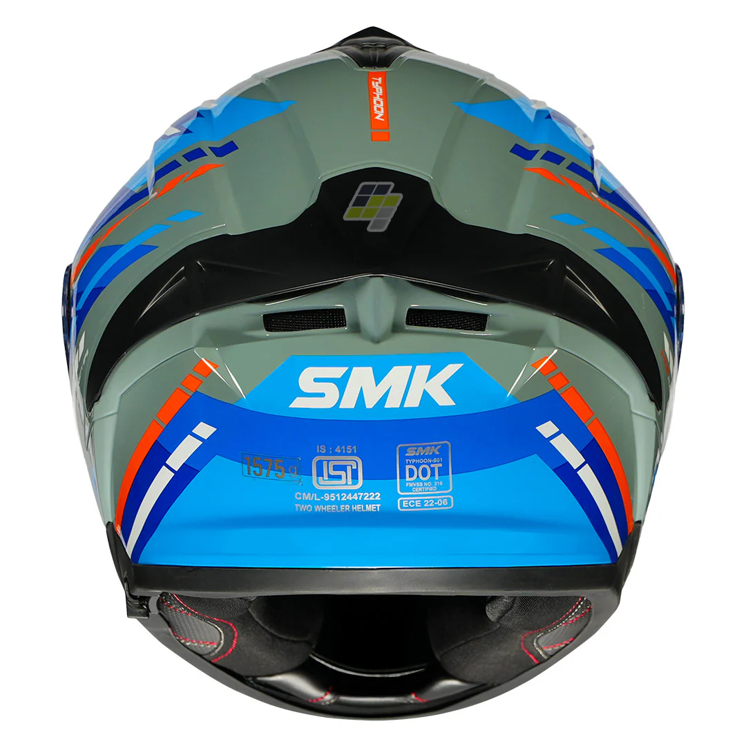 SMK Typhoon Sports Tourer Helmet - Image 7