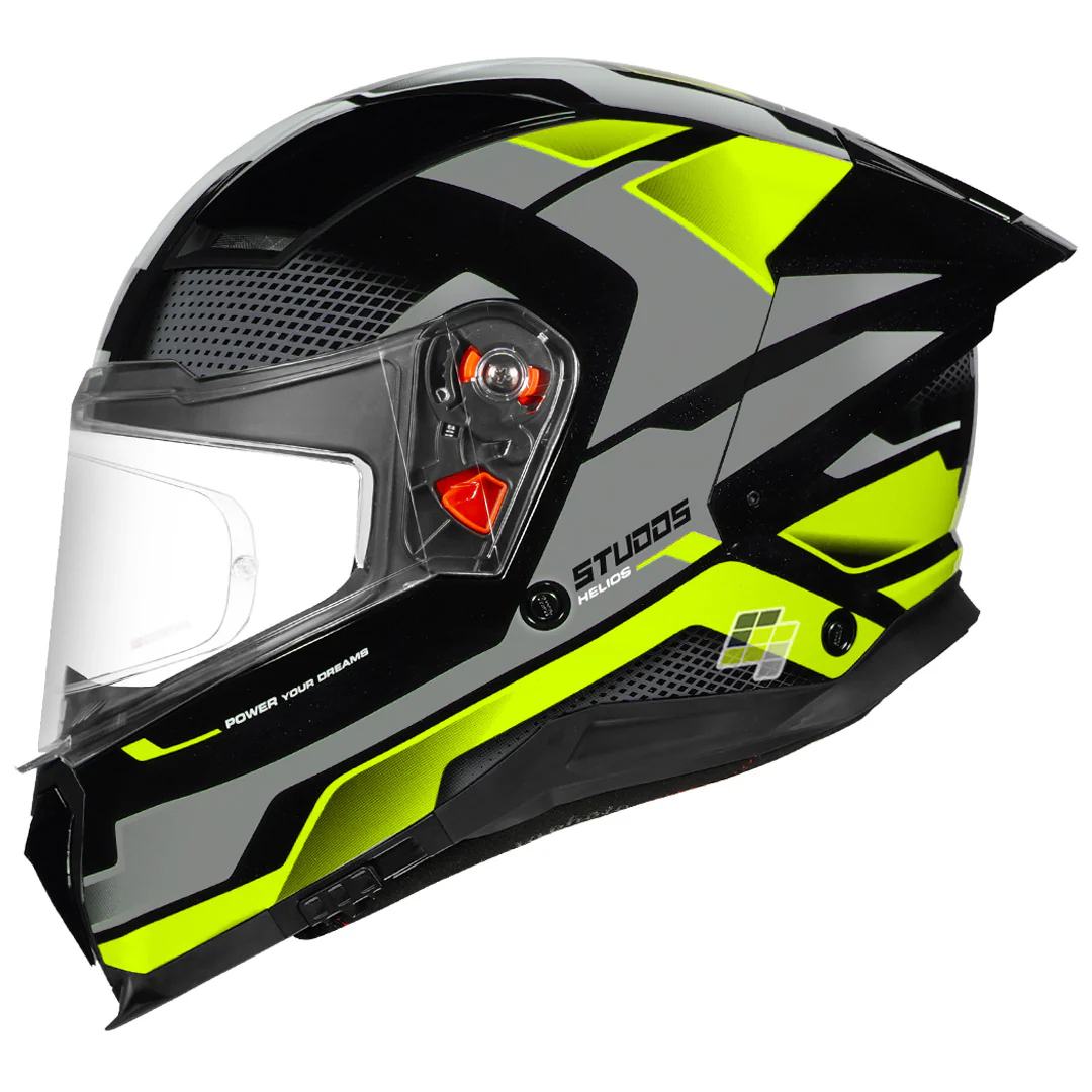 STUDDS Helios Asphalt Helmet - Image 20