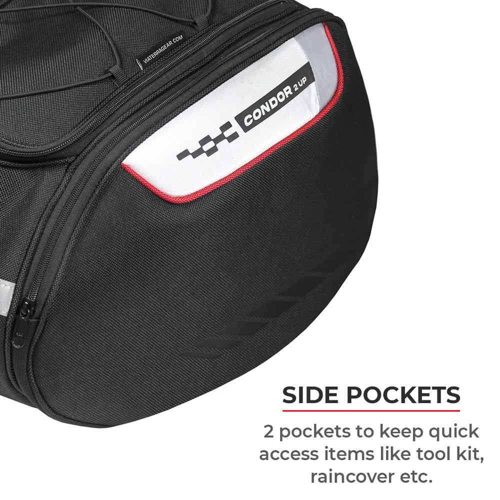 Viaterra Condor 2UP 100% Waterproof Saddle Bag - Image 6