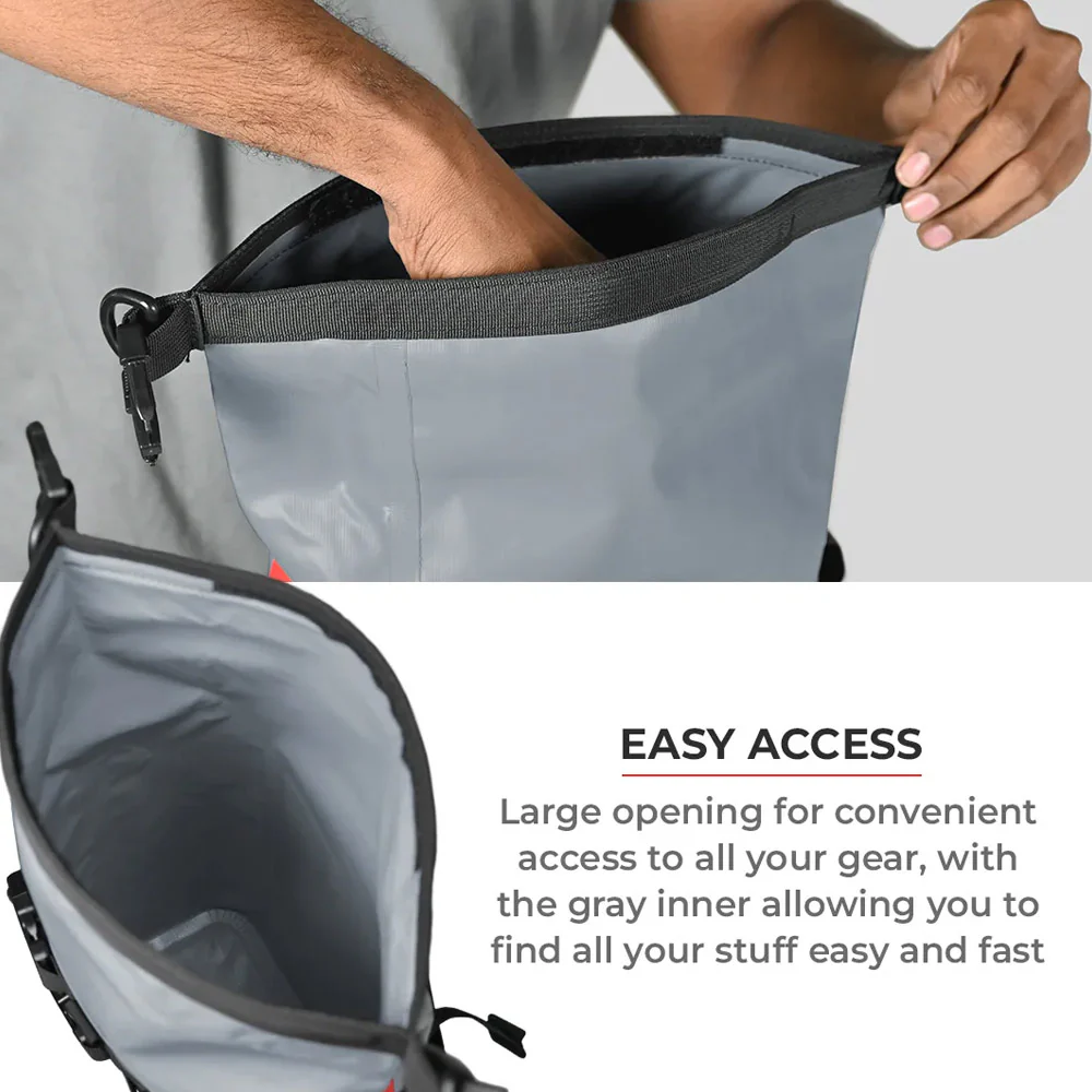 Viaterra Drybag 8L Waterproof Tail Bag - Image 6