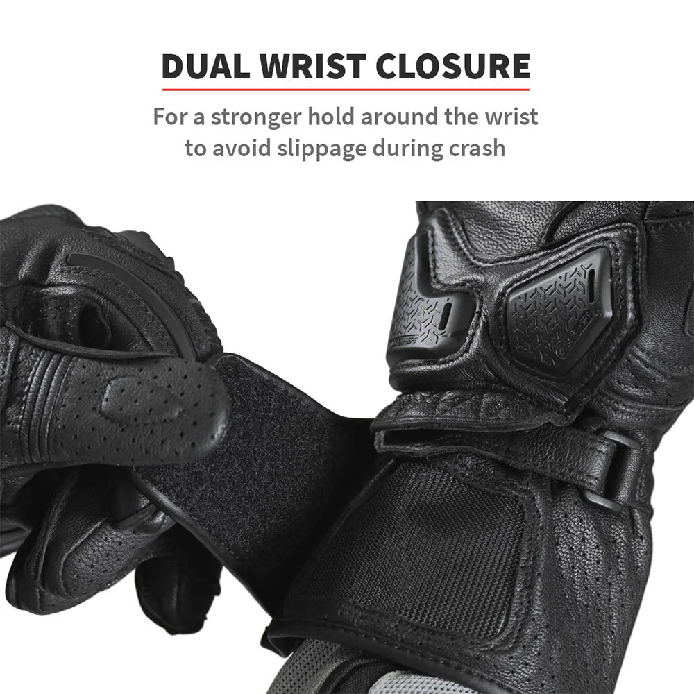 ViaTerra Grid Riding Gloves - Image 6