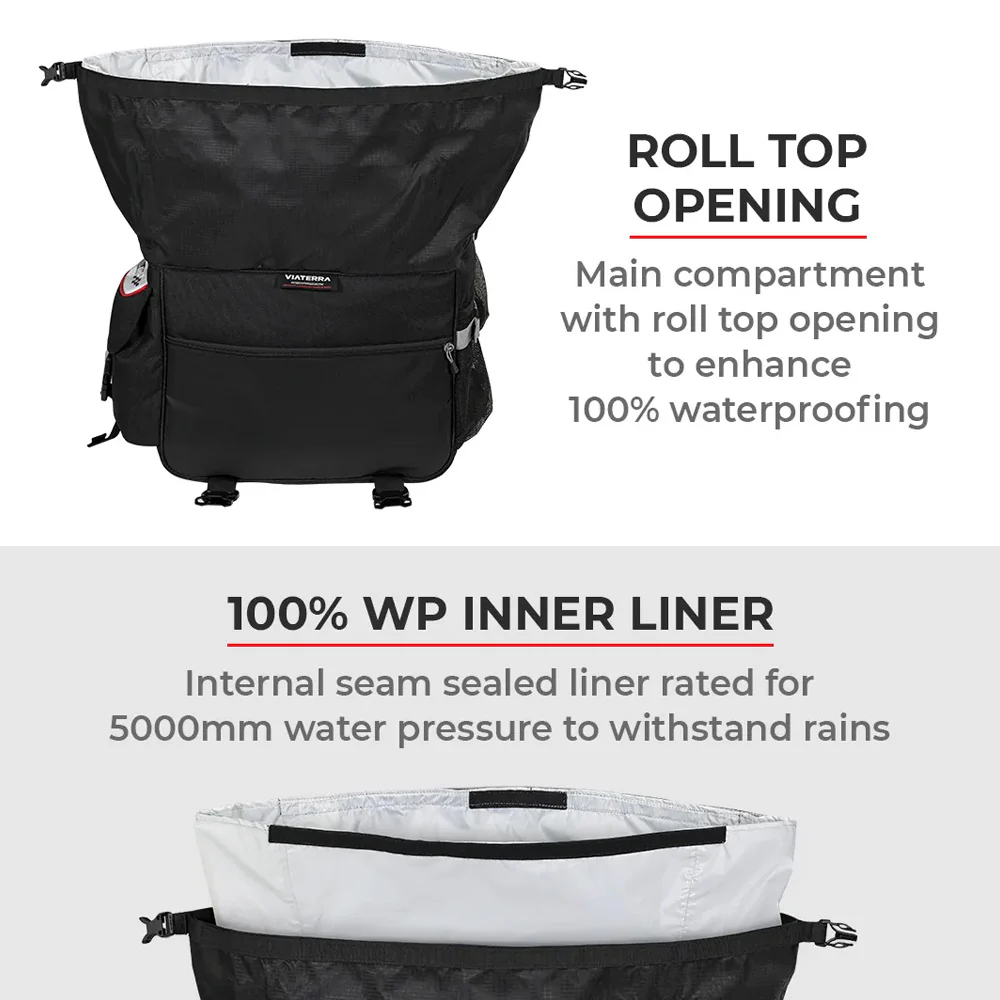 Viaterra Leh Waterproof Saddle Bags - Image 4
