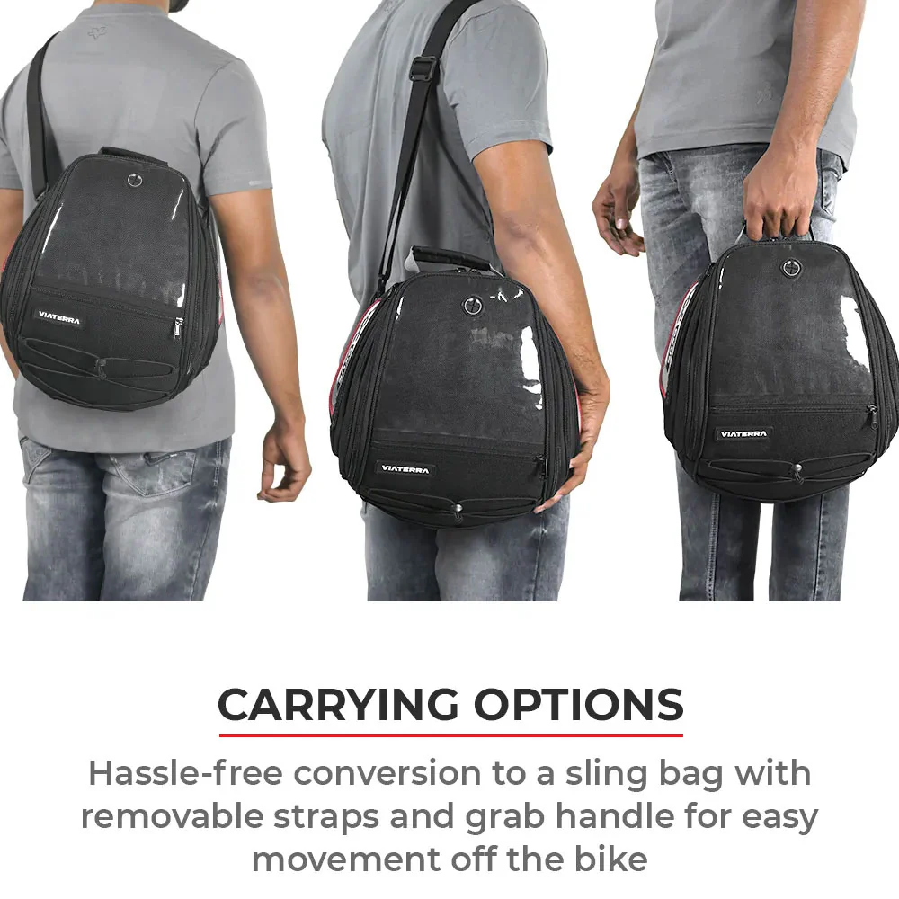 Viaterra Oxus Non-Magnetic Tank Bag (Strap Based) - Image 6